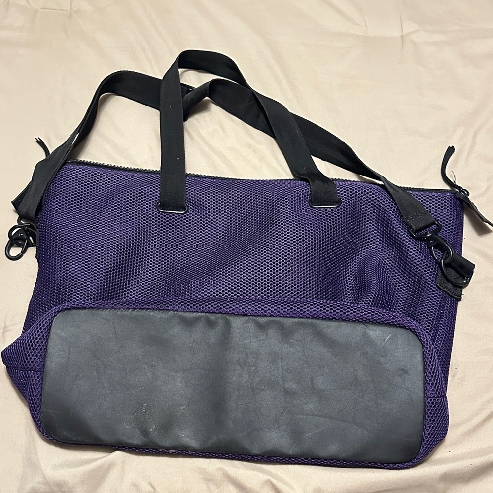 Under Armour Black and Purple Gym Bag - Picture 3 of 5